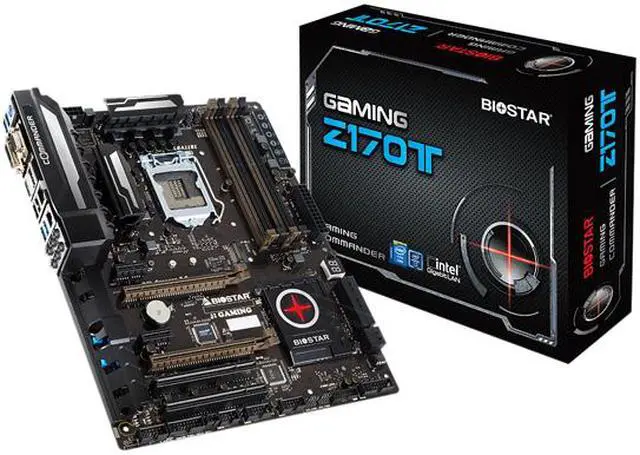 Alt view image 4 of 4 - BIOSTAR GAMING Z170T LGA 1151 Intel Z170 HDMI SATA 6Gb/s USB 3.0 ATX Intel Motherboard