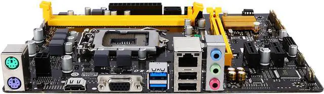 送料無料】BIOSTAR H110MH Pro D4 & i5-6500 CPU付 H110MH D4