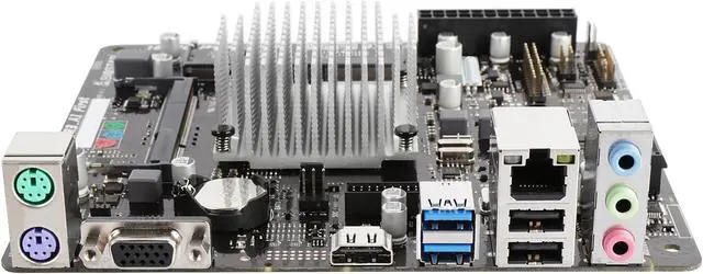 Alt view image 2 of 5 - BIOSTAR J3160NH Intel Celeron J3160 Quad-core 2.24G Mini ITX Motherboard / CPU Combo