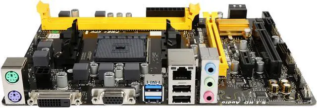 Alt view image 2 of 5 - BIOSTAR A68MD PRO FM2+ AMD A70M USB 3.0 Micro ATX Motherboards - AMD