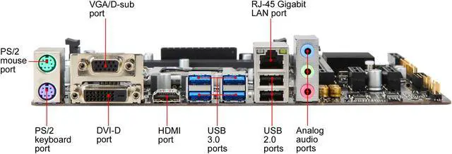 Alt view image 5 of 6 - BIOSTAR B360MHD PRO LGA 1151 (300 Series) Intel B360 HDMI USB 3.1 Micro ATX Intel Motherboard