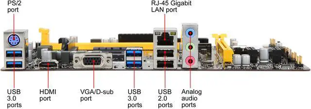 Alt view image 5 of 7 - BIOSTAR B450MH AM4 AMD B450 Micro ATX AMD Motherboard
