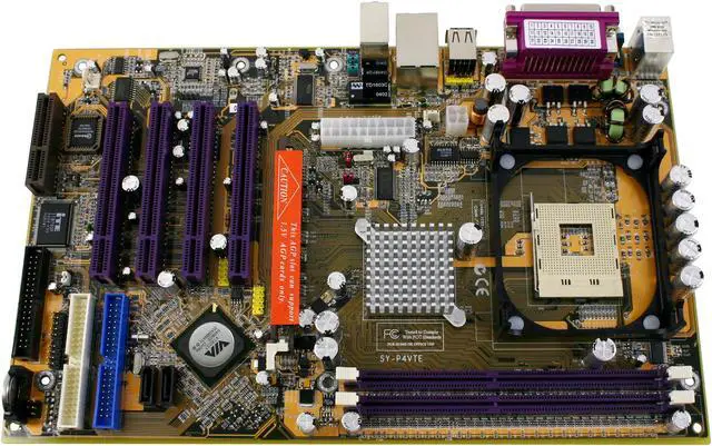 Alt view image 2 of 4 - SOYO SY-P4VTE Socket 478 VIA PT880 ATX Intel Motherboard