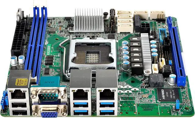 AsRock Rack E3C232D2I Mini ITX Server Motherboard