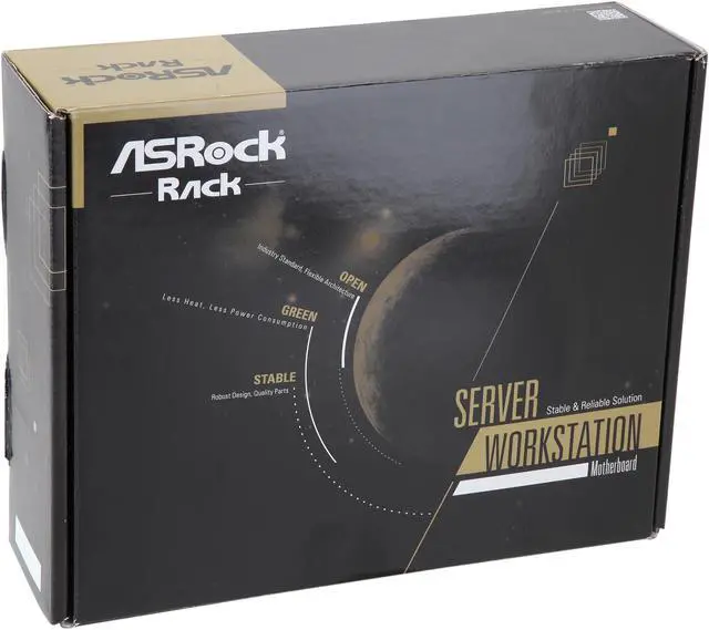 Alt view image 7 of 7 - ASRock Rack C3758D4I-4L Mini ITX Server Motherboard 8 core SOC