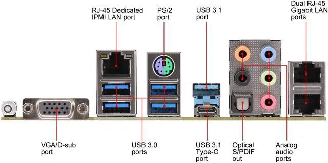 Alt view image 3 of 4 - ASRock Rack X299 WS/IPMI ATX Server Motherboard Single Socket R4(LGA 2066) Intel X299 IPMI Dual LAN