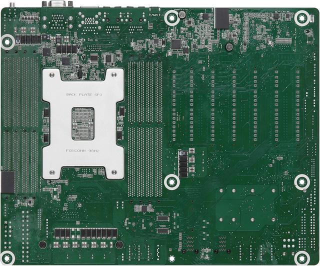 Alt view image 5 of 7 - Asrock Rack ROMED8-2T Server Motherboard AMD EPYC 7003 (with AMD 3D V-Cache Technology)/7002 series processors SP3 (LGA 4094) Dual 10GbE