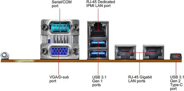 Alt view image 7 of 7 - Asrock Rack ROMED8-2T Server Motherboard AMD EPYC 7003 (with AMD 3D V-Cache Technology)/7002 series processors SP3 (LGA 4094) Dual 10GbE