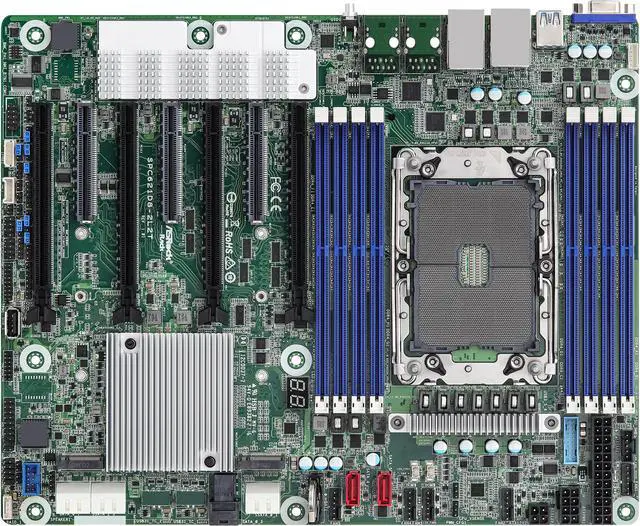 Main image of AsRock Rack SPC621D8 ATX Server Motherboard Single Socket P+ (LGA 4189) 3rd Gen Intel® Xeon® Scalable Processors C621A