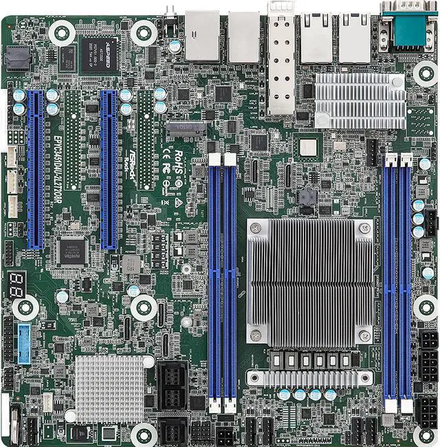 Main image of AsRock Rack EPYC3451D4U-2L2T2O8R Micro-ATX Server Motherboard AMD EPYC Embedded 3451 SoC SP4