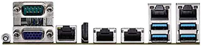 Alt view image 3 of 4 - AsRock Rack E3C256D4U-2L2T Micro ATX Server Motherboard Single Socket H5 (LGA1200) Intel C256