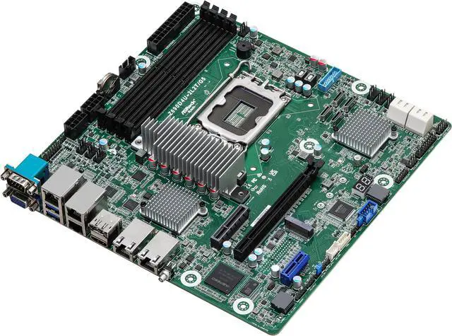 Alt view image 2 of 4 - Asrock Rack Z690D4U-2L2T/G5 Micro-ATX Server Motherboard 14th Gen, 13th & 12th Gen Intel Core, Pentium and Celeron series processors LGA 1700 Dual 10GbE PCIe Gen5.0