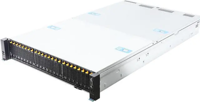 Alt view image 2 of 3 - 2U Rackmount with 1+1, 80-PLUS Titanium, 2600W CRPS Dual Socket SP5 (LGA 6096), supports AMD EPYC™ 9005*/9004 (with AMD 3D V-Cache™ Technology) and 97x4 series processors