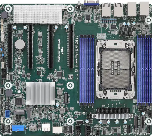 Main image of ASRock Rack SPC741D8-2L2T CEB  Server Motherboard Single Socket 4th Gen Intel® Xeon® Scalable Processors (LGA 4677) C741 4 PCIe gen5 Dual 10G & 1G Lan