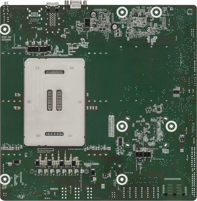 Alt view image 2 of 4 - ASRock Rack SPC741D8UD-2T/X550 Deep Micro-ATX Server Motherboard Single Socket 4th Gen Intel® Xeon® Scalable Processors (LGA 4677) C741 4 PCIe gen5 Dual 10G Lan