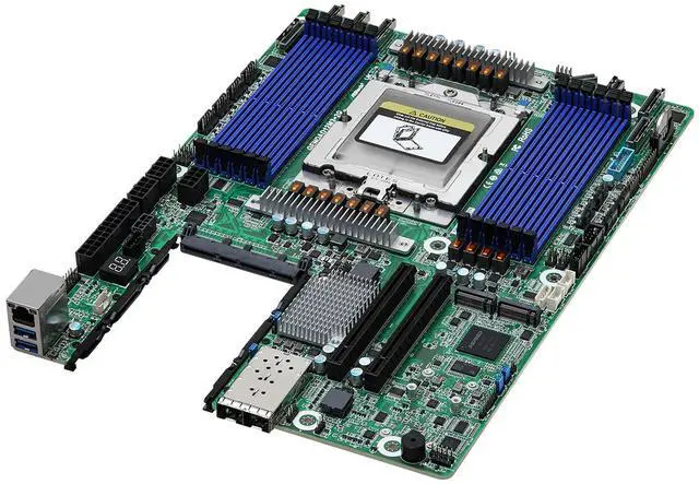 Alt view image 2 of 4 - ASRock GENOAD12M3-2Q Server Motherboard - LGA 6096