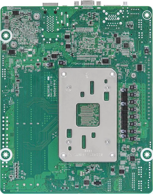 Alt view image 3 of 4 - ASRock Rack AM5D4ID-2T/BCM Deep mini-ITX Server Motherboard AMD Ryzen 7000 AM5 (LGA 1718)  KNOLL3 X300  Dual 10G LAN