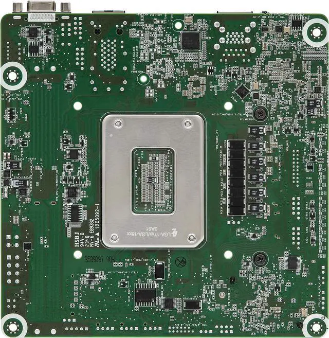 Alt view image 3 of 4 - ASRock Rack Server Motherboard EC266D2I Mini-ITX 2x 1GLan Single Socket V1 (LGA 1700) Intel Xeon E-2400 series