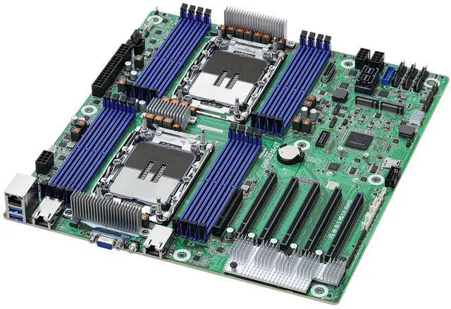 Alt view image 2 of 4 - AsRock Rack GNR2D16-2T EEB Server Motherboard