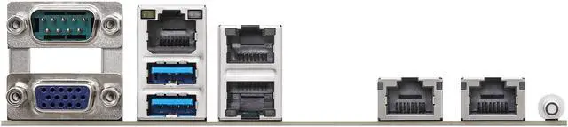 Alt view image 3 of 4 - ASRock rack EC262D4U-2L2T Micro-ATX Server Motherboard, Intel® Xeon® 6300-series, Xeon® E-2400 series, and Pentium® Gold G7400/G7400T processors