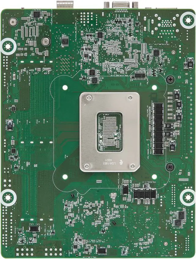 Alt view image 3 of 4 - ASRock Rack Server Motherboard W880D4ID-2Q Deep mini-ITX Single Socket LGA 1851 Intel Core Ultra Desktop Processors (Series 2) Dual SFP28 - OEM