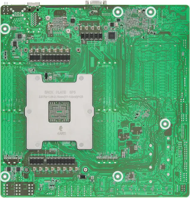 Alt view image 3 of 4 - ASRock Rack Server Motherboard TURIND8UD-2T/X550 Deep-Micro ATX Single Socket SP5 (LGA 6096), supports AMD EPYC 9005/9004 (with AMD 3D V-Cache Technology) and 97x4 series processors 10GbE - OEM