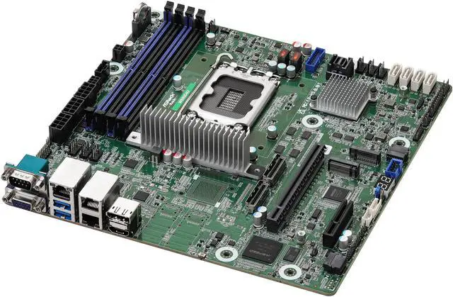 Main image of ASRock Rack Server Motherboard W880D4U Micro-ATX Single Socket LGA 1851  Intel® Core™ Ultra Desktop Processors (Series 2)