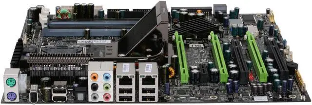 Alt view image 2 of 8 - XFX MB-N780-ISH9 LGA 775 NVIDIA nForce 780i SLI Intel Motherboard 3-Way SLI Support