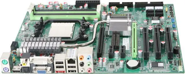 Alt view image 2 of 5 - XFX MDA72P7509 AM2+/AM2 NVIDIA nForce 750a SLI HDMI ATX AMD Motherboard