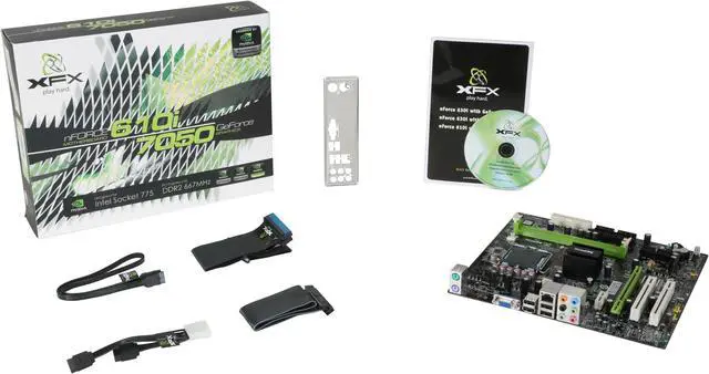 Alt view image 4 of 5 - XFX MG61Mi7059 LGA 775 NVIDIA GeForce 7050 / nForce 610i Micro ATX Intel Motherboard