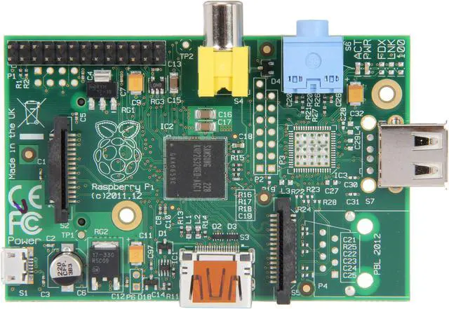 Alt view image 6 of 8 - Raspberry Pi RASPBERRY-MODA-256M Broadcom BCM2835 Motherboard / CPU / VGA Combo