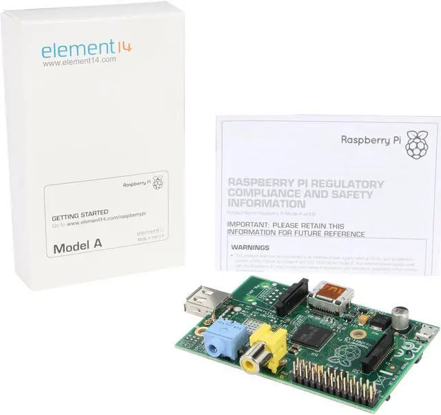 Alt view image 8 of 8 - Raspberry Pi RASPBERRY-MODA-256M Broadcom BCM2835 Motherboard / CPU / VGA Combo