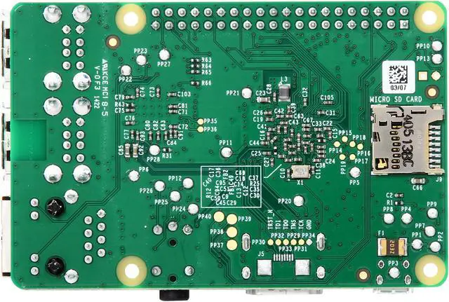 Alt view image 5 of 6 - Raspberry Pi B+ Broadcom BCM2835 SoC ARM11 700 MHz Low Power ARM1176JZFS Applications Processor Motherboard / CPU / VGA Combo
