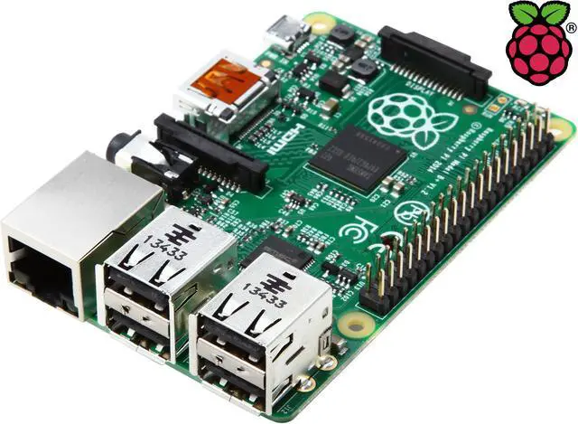 Main image of Raspberry Pi B+ Broadcom BCM2835 SoC ARM11 700 MHz Low Power ARM1176JZFS Applications Processor Motherboard / CPU / VGA Combo