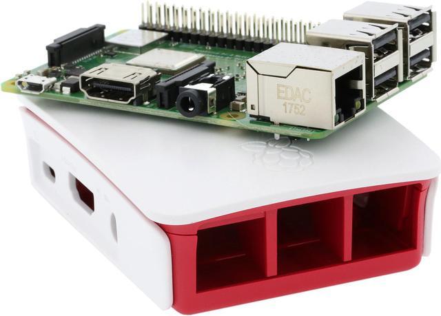 Raspberry Pi 3 Model B+ Complete Starter Kit, Official Case