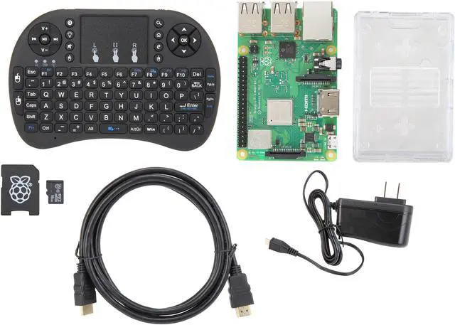 Open Box: Raspberry Pi 3 Model B+ Complete Kit - Newegg.com