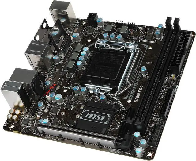 Used - Very Good: MSI B250I PRO LGA 1151 Mini ITX Intel