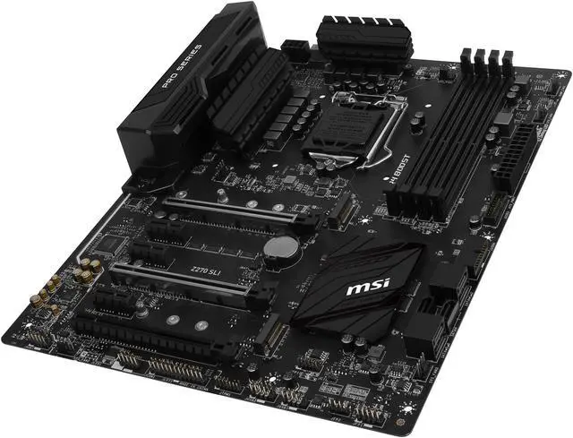 Alt view image 2 of 8 - MSI Z270 SLI LGA 1151 Intel Z270 HDMI USB 3.1 ATX Intel Motherboard