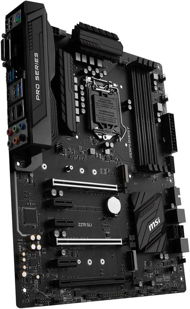 Alt view image 5 of 8 - MSI Z270 SLI LGA 1151 Intel Z270 HDMI USB 3.1 ATX Intel Motherboard