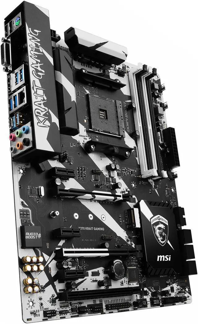 Alt view image 4 of 6 - MSI X370 KRAIT GAMING AM4 AMD X370 USB 3.1 HDMI ATX AMD Motherboard