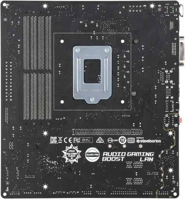 Alt view image 4 of 5 - MSI B150M BAZOOKA PLUS LGA 1151 Intel B150 HDMI SATA 6Gb/s USB 3.1 Micro ATX Motherboards - Intel