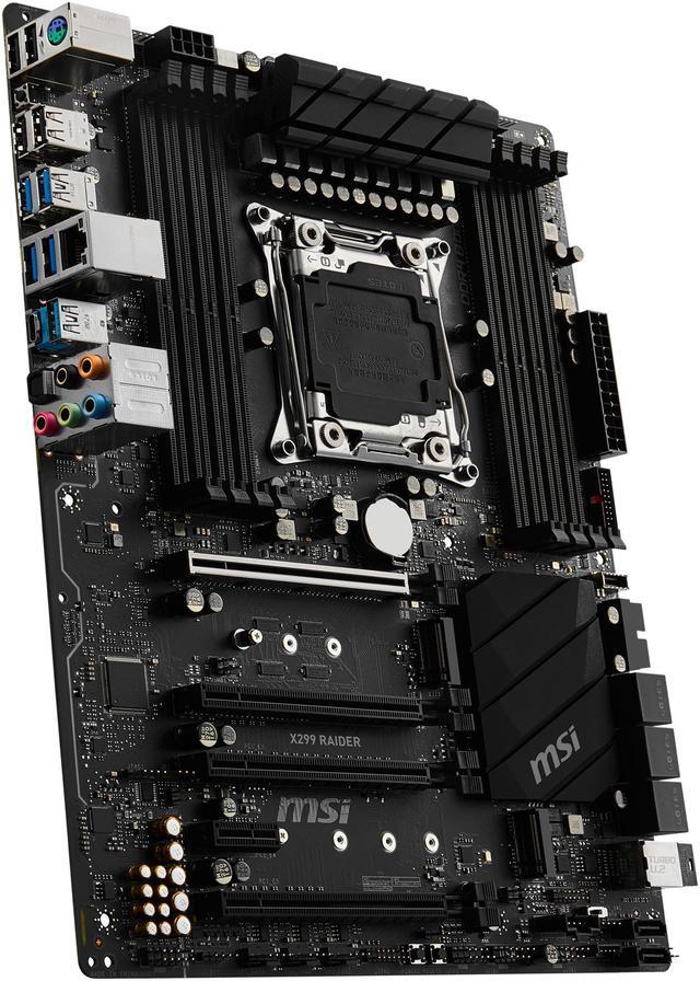 MSI X299 RAIDER LGA 2066 Intel X299 SATA 6Gb/s USB 3.1 ATX Intel Motherboard