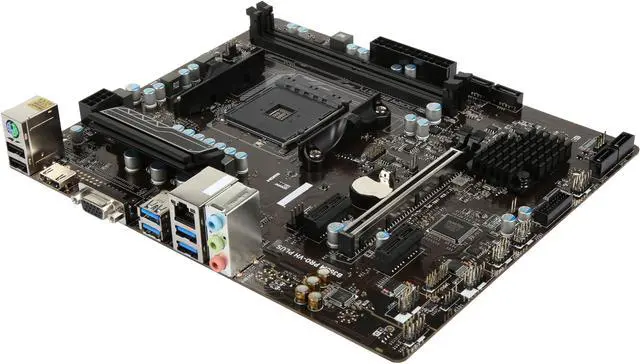 Main image of MSI B350M PRO-VH PLUS AM4 AMD B350 USB 3.1 HDMI Micro ATX AMD Motherboard