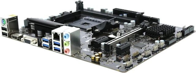 MSI B350M PRO-VH PLUS AM4 Micro ATX AMD Motherboard - Newegg.com