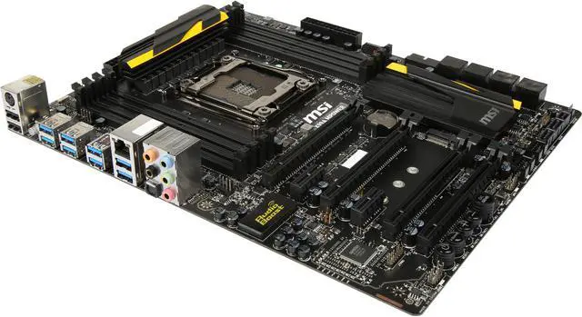 Main image of MSI X99A MPOWER COMES IN NORMAL MSI BOX NOT RETAIL BOX X99A MPOWER LGA 2011-v3 Intel X99 USB 3.1 USB 3.0 ATX Intel Motherboard
