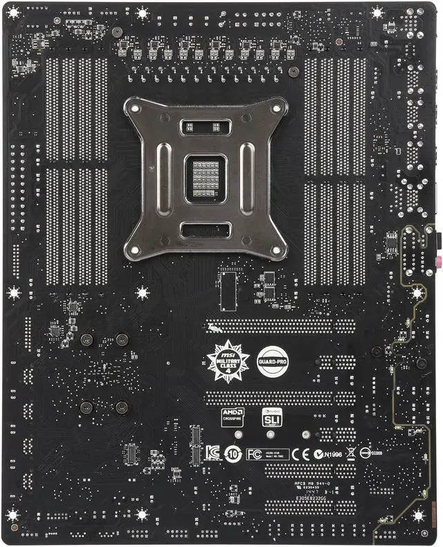 Alt view image 4 of 5 - MSI X99A MPOWER COMES IN NORMAL MSI BOX NOT RETAIL BOX X99A MPOWER LGA 2011-v3 Intel X99 USB 3.1 USB 3.0 ATX Intel Motherboard