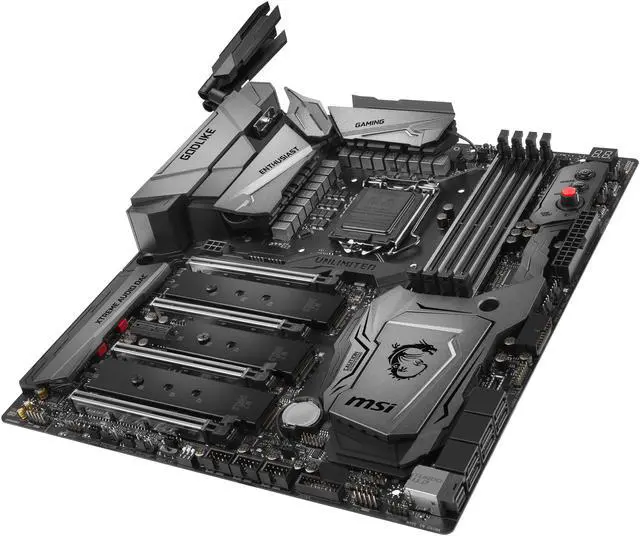 Alt view image 6 of 9 - MSI Z370 GODLIKE GAMING LGA 1151 (300 Series) Intel Z370 USB 3.1 Extended ATX Intel Motherboard