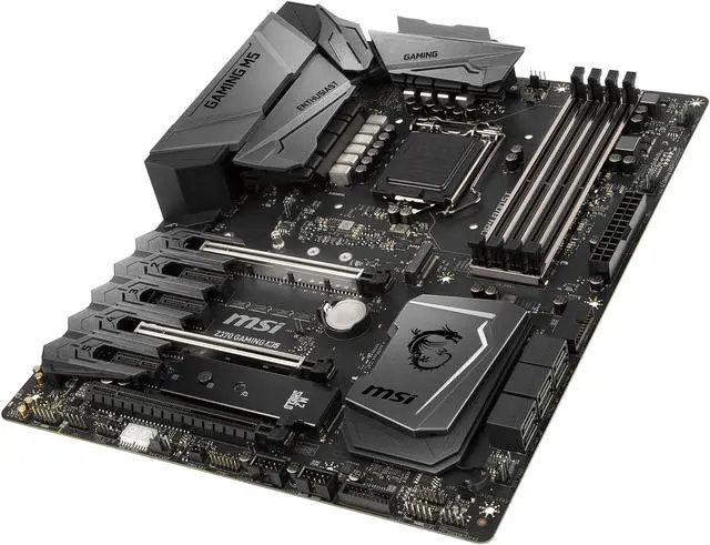 Alt view image 5 of 8 - MSI Z370 GAMING M5 LGA 1151 (300 Series) Intel Z370 HDMI USB 3.1 ATX Intel Motherboard