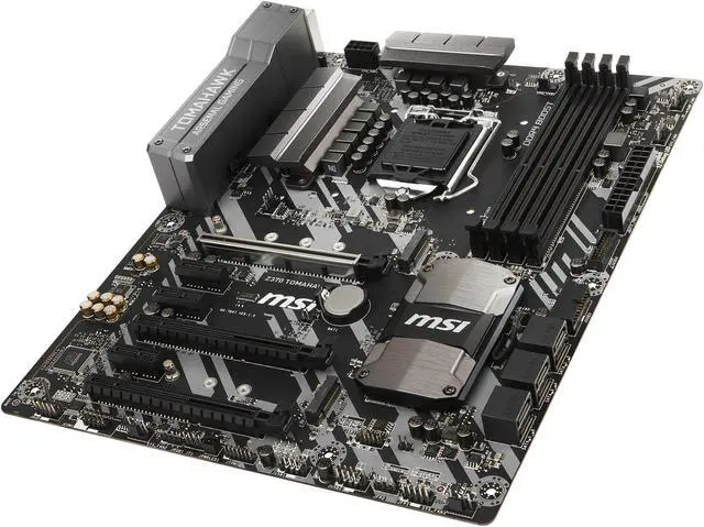 Alt view image 4 of 7 - MSI Z370 TOMAHAWK LGA 1151 (300 Series) Intel Z370 HDMI USB 3.1 ATX Intel Motherboard