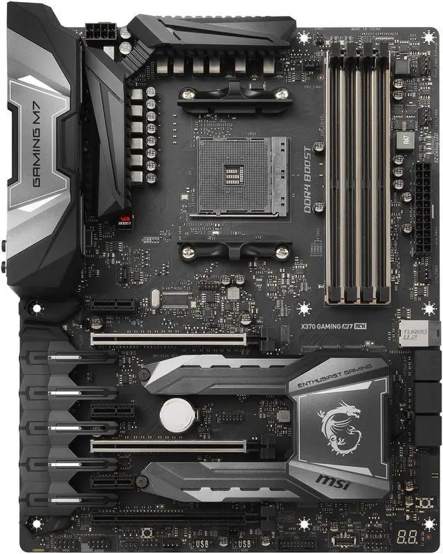 Alt view image 4 of 9 - MSI X370 GAMING M7 ACK AM4 AMD X370 USB 3.1 ATX AMD Motherboard